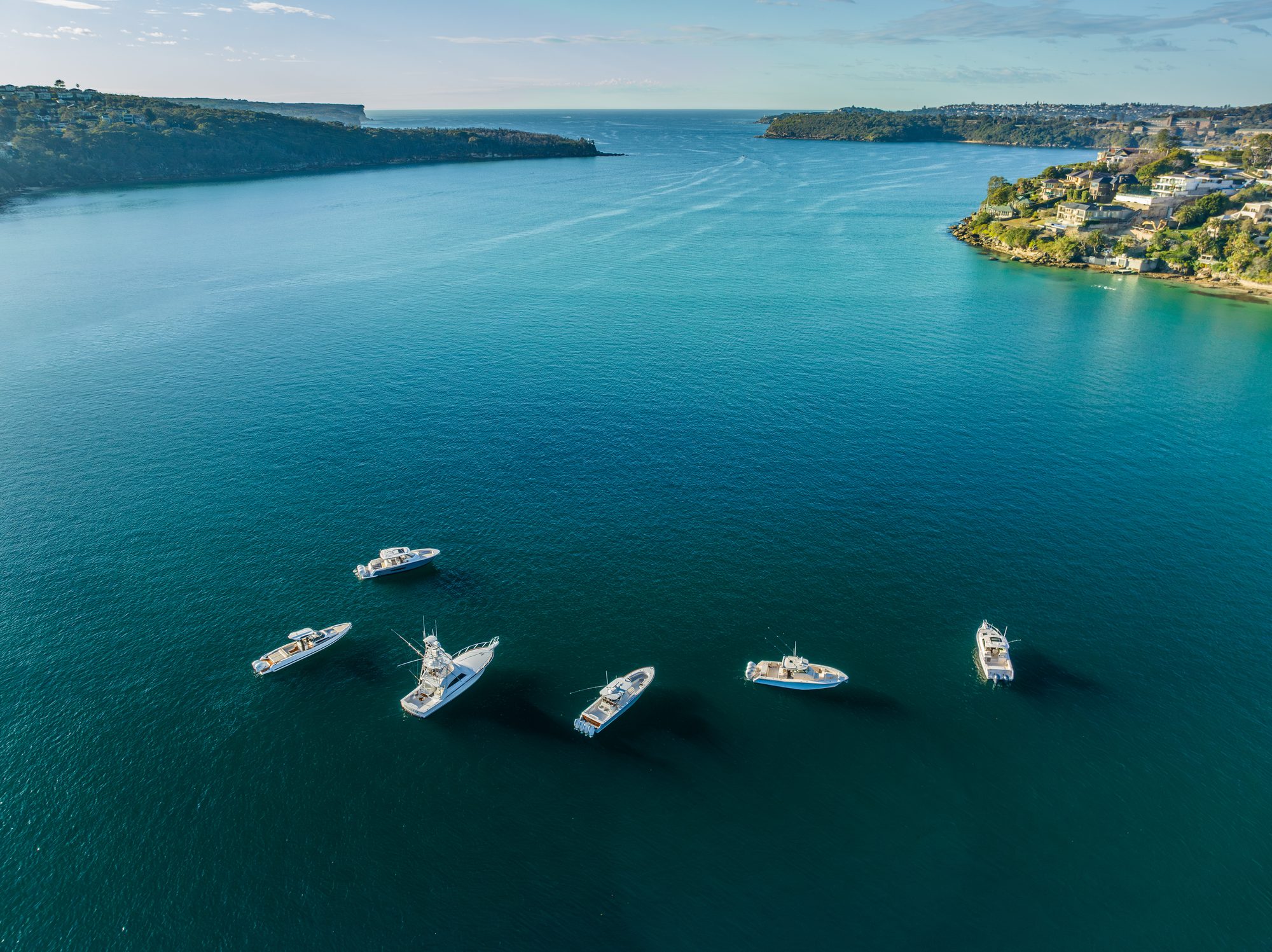 Boats on Sydney Harbour